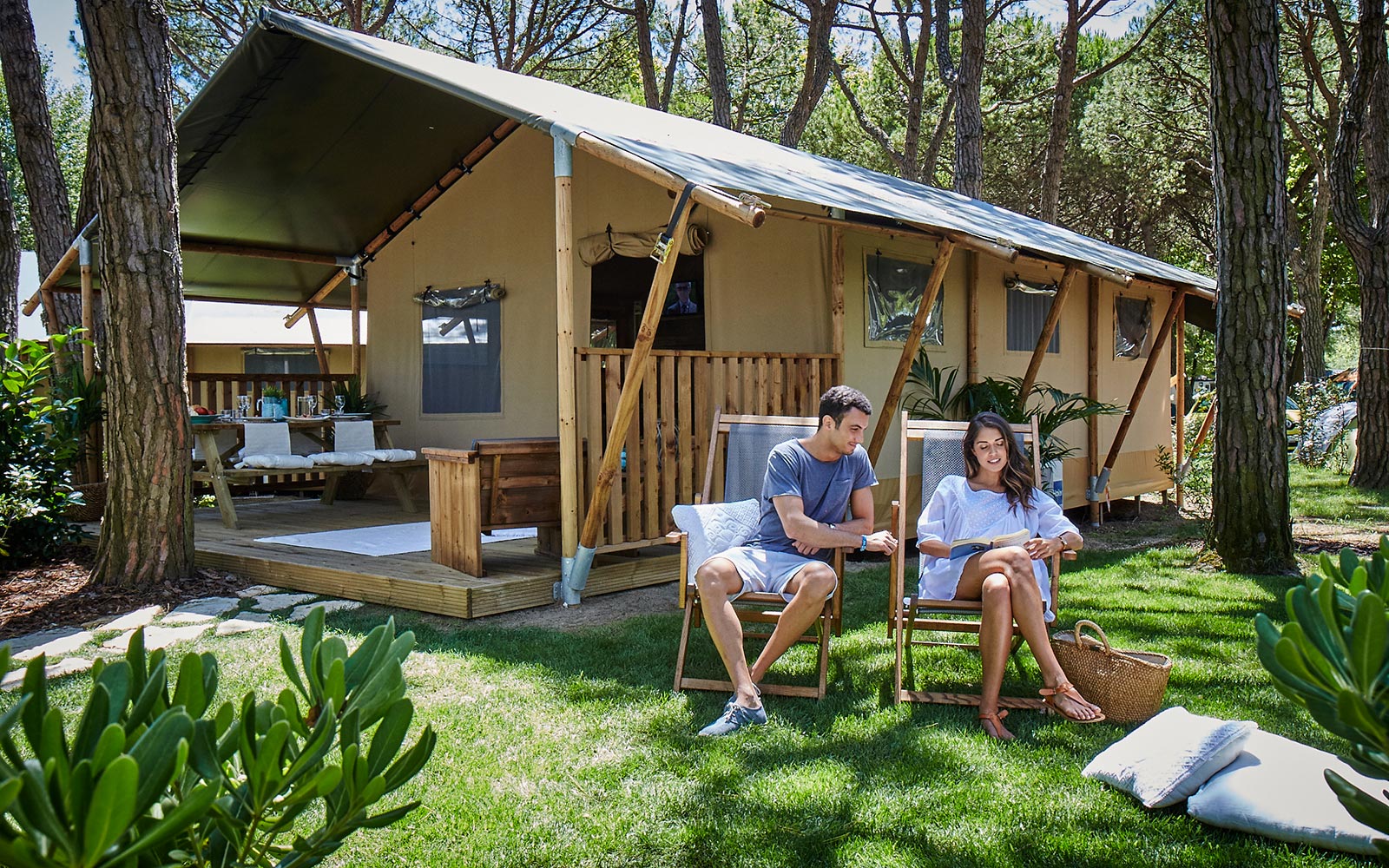 Comfort Tent | Glamping with Private Bathroom in Cavallino Treporti