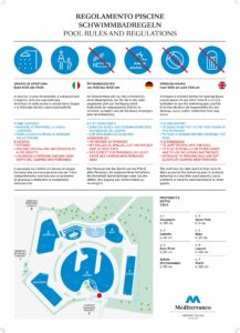 Regolamento Piscine // Schwimmbadregeln // Pool Rules