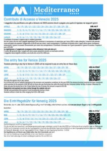 Contributo accesso a Venezia // Eintrittsgebühr Venedig // Access Fee Venice