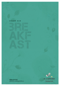 Il Cappero Breakfast Menu